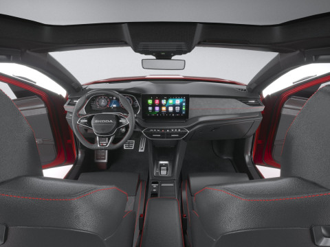 Skoda Octavia Combi RS Interior 2025 Model 3D