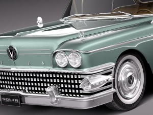 Buick Riviera Special Coupe 1958 3Dモデル