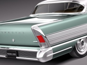 Buick Riviera Special Coupe 1958 3Dモデル