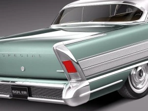 Buick Riviera Special Coupe 1958 3D Model