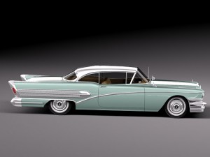 Buick Riviera Special Coupe 1958 3Dモデル