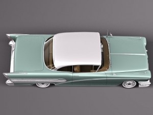 Buick Riviera Special Coupe 1958 3Dモデル