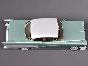 Buick Riviera Special Coupe 1958 3D Model