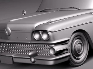 Buick Riviera Special Coupe 1958 3D Model