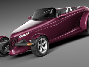 Plymouth Prowler Concept 1993 3D Model