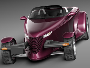 Plymouth Prowler Concept 1993 3D मॉडल