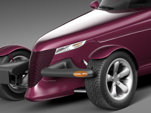 Plymouth Prowler Concept 1993 3D मॉडल