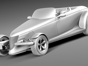 Plymouth Prowler Concept 1993 3D मॉडल