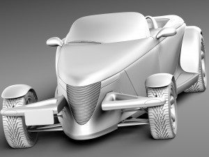 Plymouth Prowler Concept 1993 3D मॉडल