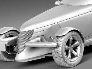 Plymouth Prowler Concept 1993 3D मॉडल