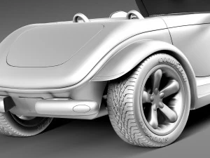 Plymouth Prowler Concept 1993 3D Model