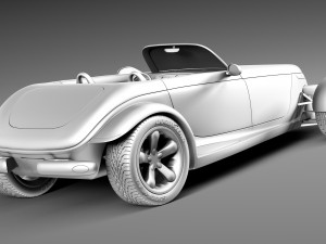 Plymouth Prowler Concept 1993 3D मॉडल