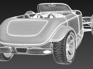 Plymouth Prowler Concept 1993 3D मॉडल