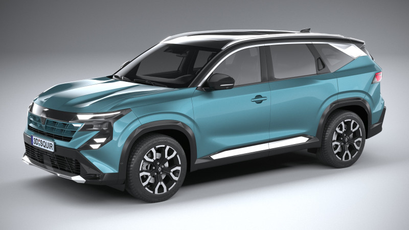Renault Boreal 2026 Model 3D .c4d .max .obj .3ds .fbx .stl .blend