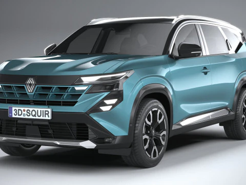 Renault Boreal 2026 3D Model