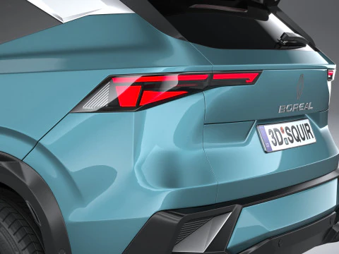 Renault Boreal 2026 3D Model