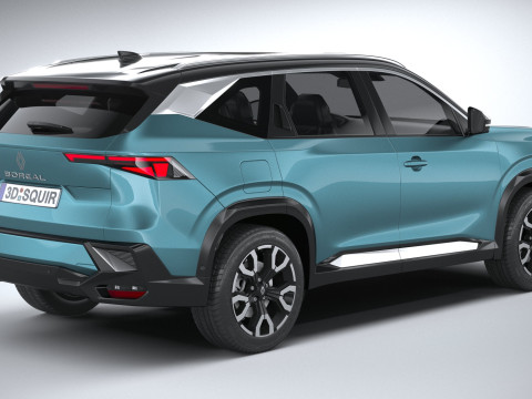 Renault Boreal 2026 Model 3D