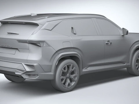 Renault Boreal 2026 3D Model