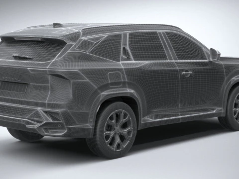 Renault Boreal 2026 3D Model