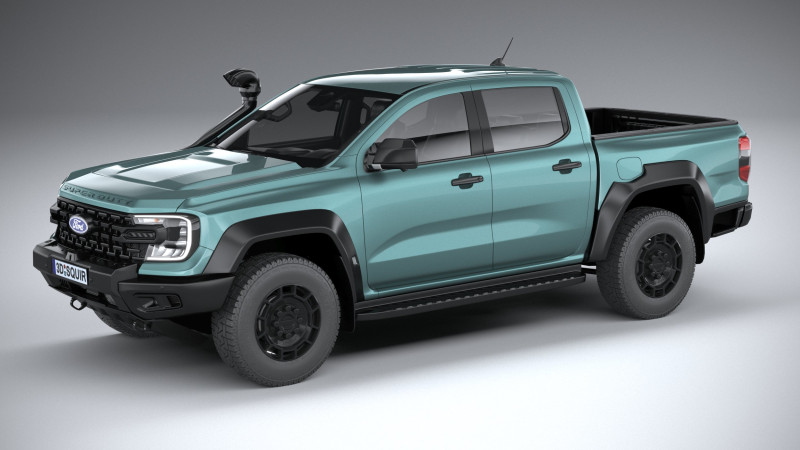 Ranger Super Duty 2026 3D Model .c4d .max .obj .3ds .fbx .stl .blend