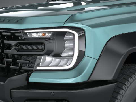 Ranger Super Duty 2026 3D Model