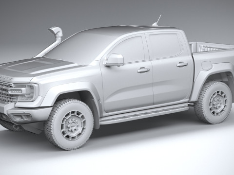 Ranger Super Duty 2026 3D Model