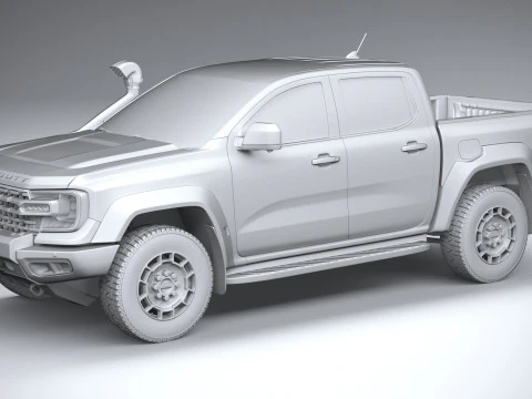 Ranger Super Duty 2026 3D Model