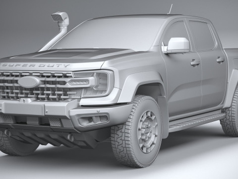 Ranger Super Duty 2026 3D Model