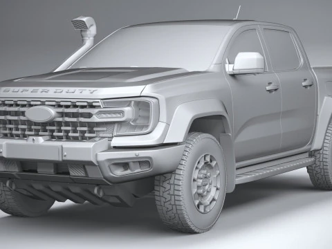 Ranger Super Duty 2026 3D Model