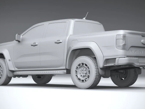 Ranger Super Duty 2026 3D Model
