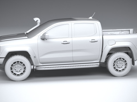 Ranger Super Duty 2026 3D Model