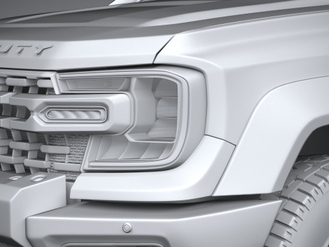 Ranger Super Duty 2026 3D Model