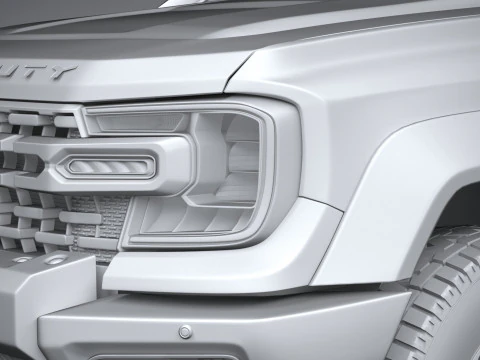 Ranger Super Duty 2026 3D Model