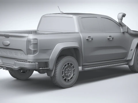 Ranger Super Duty 2026 3D Model