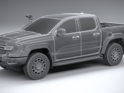 Ranger Super Duty 2026 3D Model