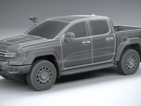 Ranger Super Duty 2026 3D Model