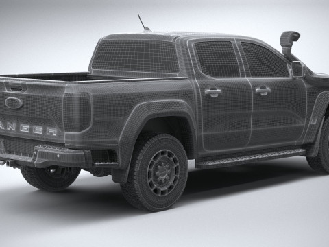 Ranger Super Duty 2026 3D Model