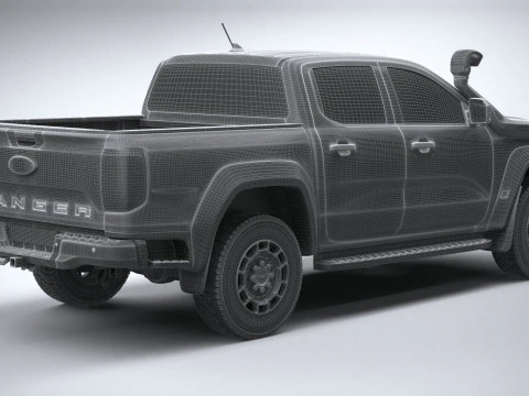 Ranger Super Duty 2026 3D Model