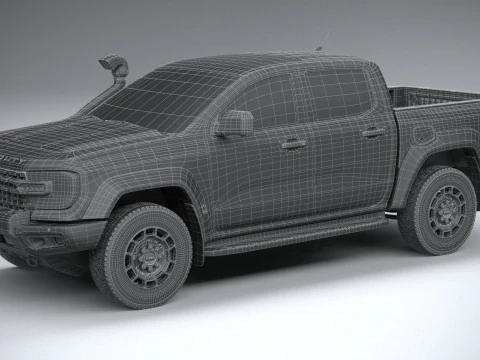 Ranger Super Duty 2026 3D Model