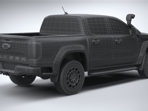 Ranger Super Duty 2026 3D Model