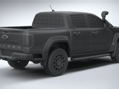 Ranger Super Duty 2026 3D Model
