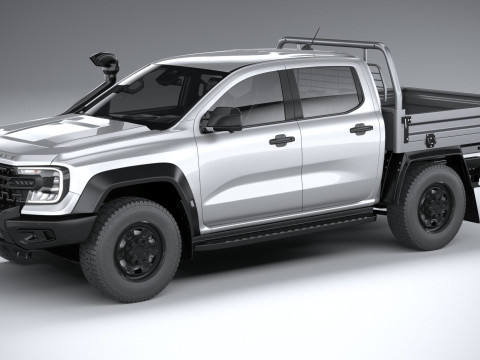 Ranger Super Duty Pickup 2026 3D Модель