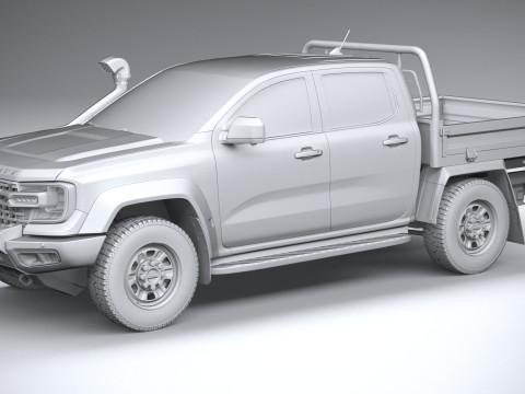 Ranger Super Duty Pickup 2026 3Dモデル