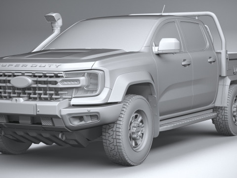 Ranger Super Duty Pickup 2026 3Dモデル
