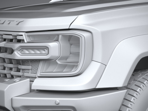 Ranger Super Duty Pickup 2026 3Dモデル