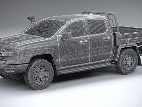 Ranger Super Duty Pickup 2026 3Dモデル