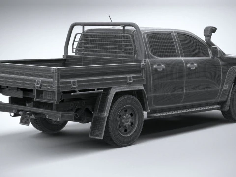 Ranger Super Duty Pickup 2026 3D Model