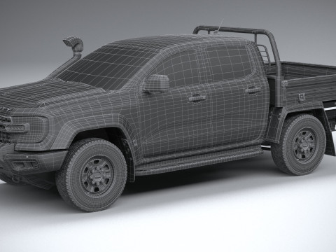 Ranger Super Duty Pickup 2026 3Dモデル