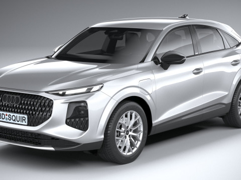 Audi Q3 Sportback 2026 3D Model