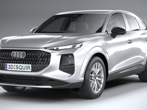 Audi Q3 Sportback 2026 3D Model